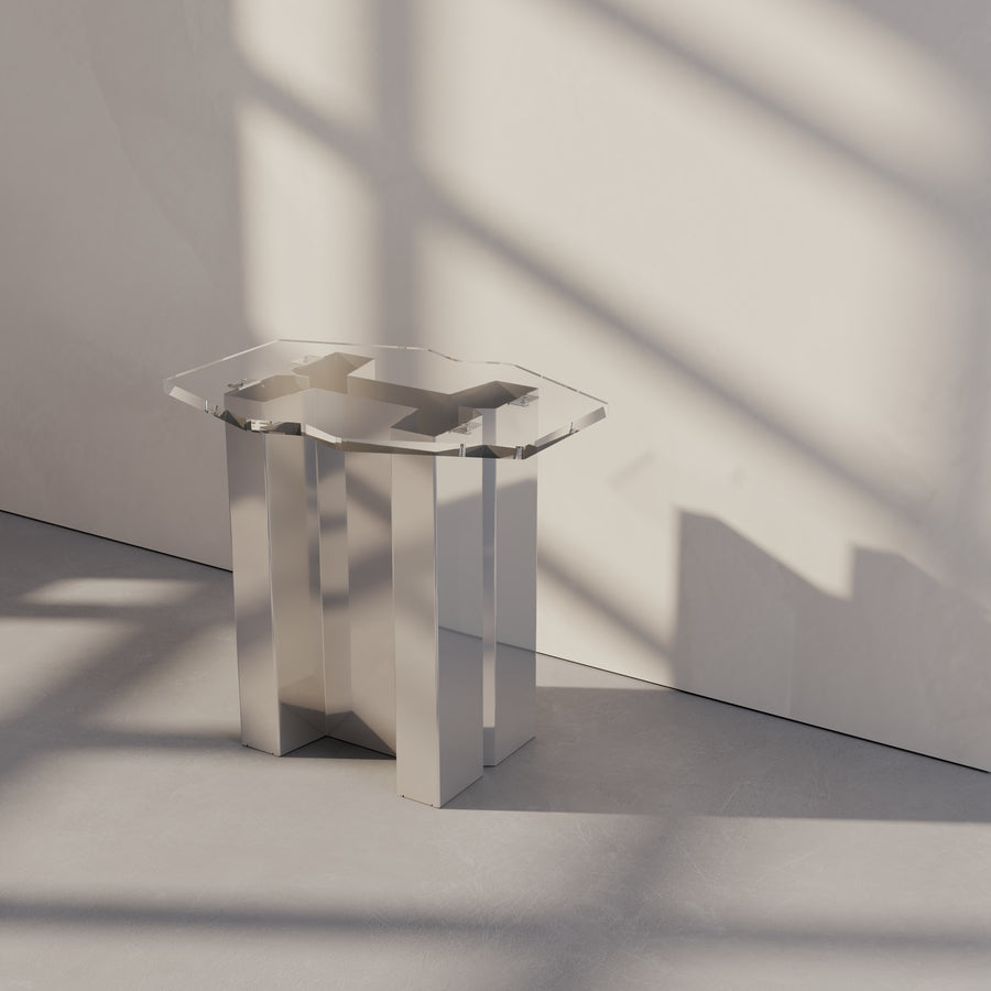T-BEAM SIDE TABLE