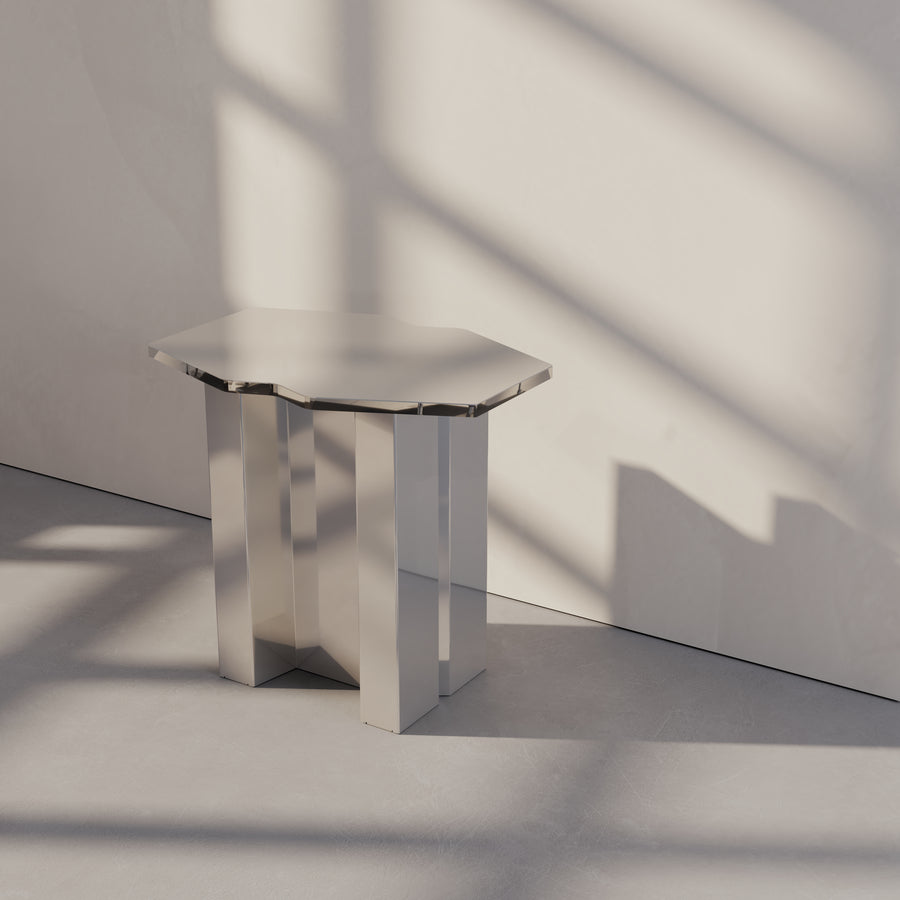 T-BEAM SIDE TABLE