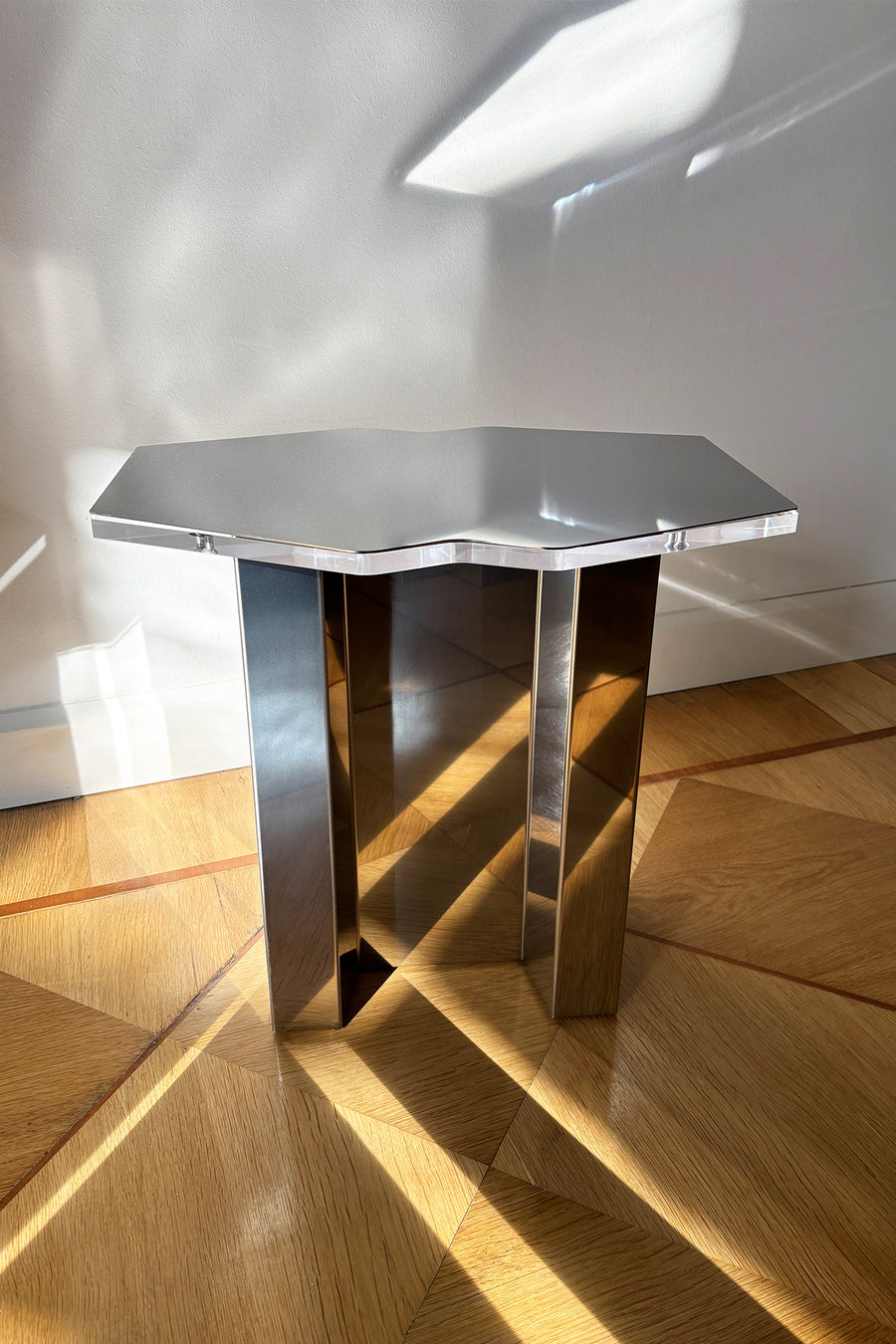 T-BEAM SIDE TABLE