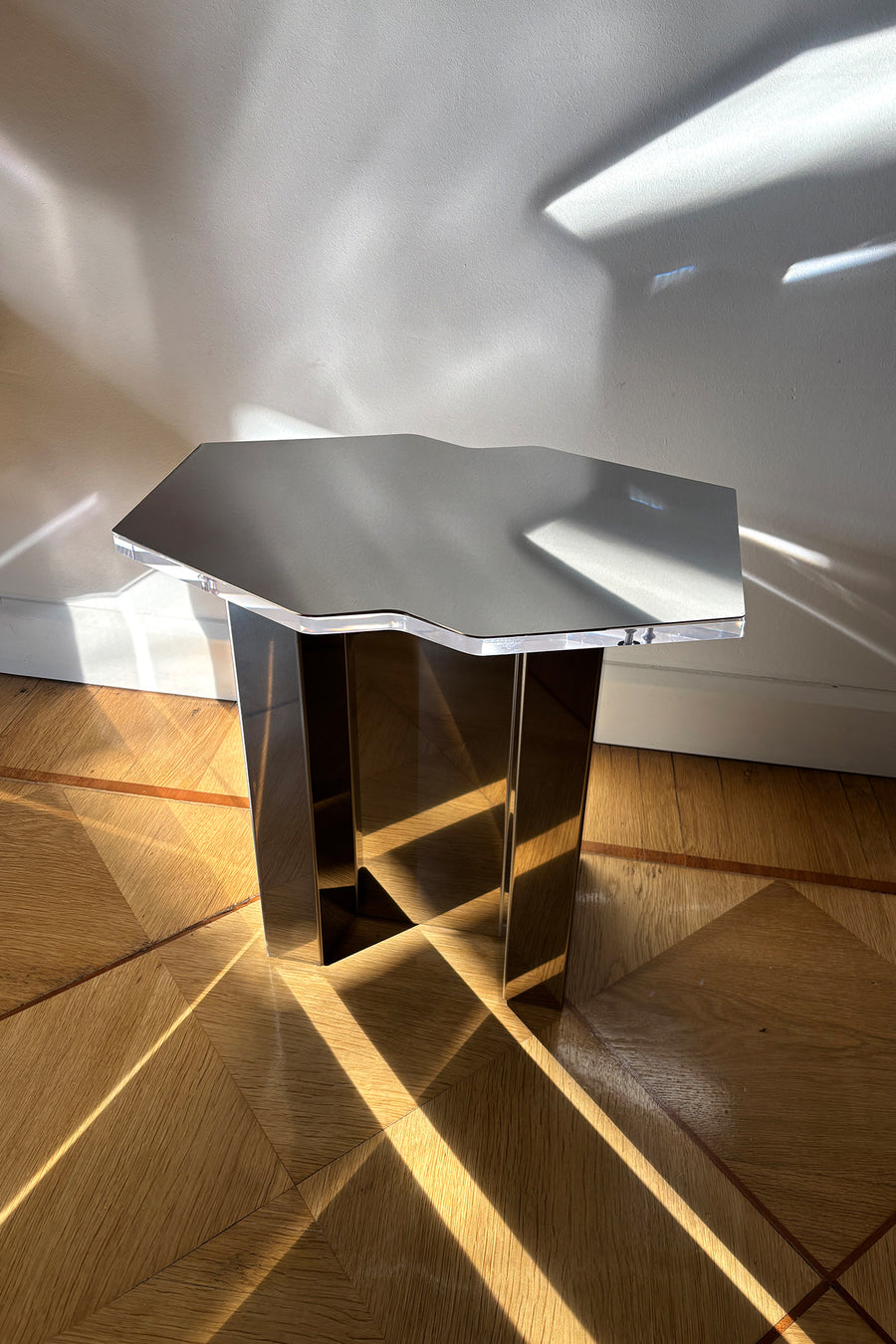 T-BEAM SIDE TABLE